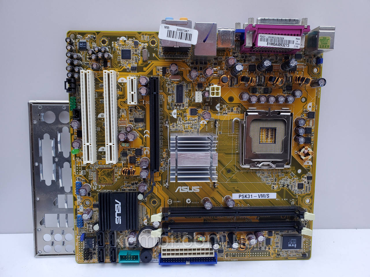 Материнська плата ASUS P5K31-VM/S (Socket 775,DDR2,б/у)