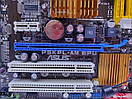 Материнська плата ASUS P5KPL-AM  s775/Quad DDR2, фото 3