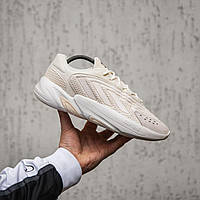 Мужские кроссовки Adidas Ozelia (светло-бежевые) удобные спортивные весенне-осенние кроссы 2377 тренд