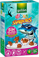 Печенье Gullon без глютена Dibus Sharkies 250г