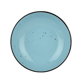 Тарілка супова Limited Edition TERRA 20 см блакитна YF6002-5