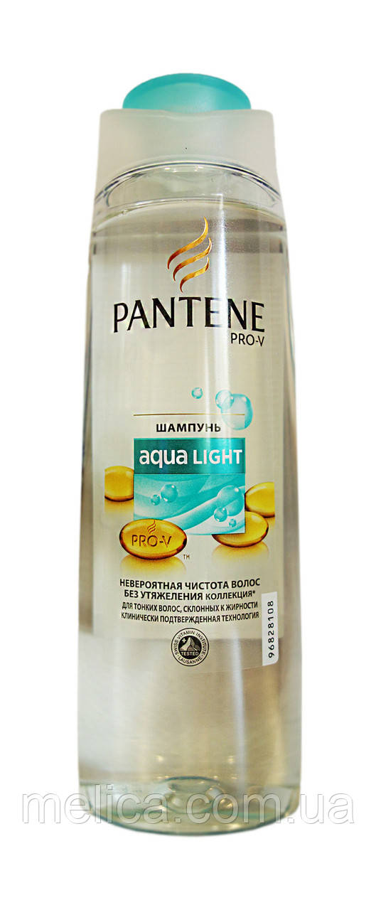 Шампунь Pantene PRO-V Aqua Light Невероятная чистота для тонких склонных к жирность волос - 250 мл. - фото 1 - id-p325708729