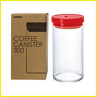 Емкость для хранения кофе чая Hario с вакуумной крышкой MCN-300-R Банка