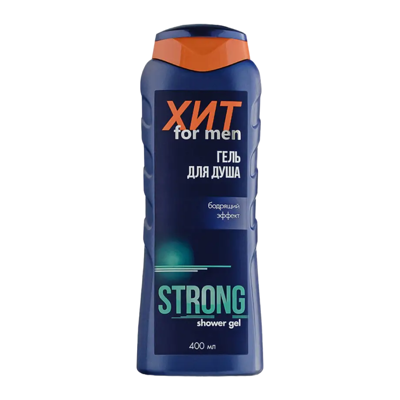 Гель для душу Бадьорий ефект для чоловіків STRONG Хіт ТМ Aromat 400 мл