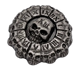 Прикраса КОНЧО 33мм СК-124 колір старе срібло