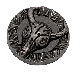 Прикраса КОНЧО 15мм СК-128 колір старе срібло