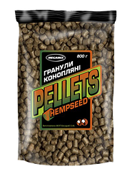 Гранули MEGAMIX Pellets Hempseed 8мм Пелетс Конопля 900г