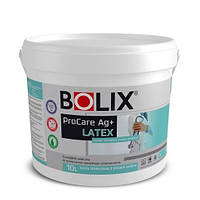 Внутренняя краска латексная с ионами серебра BOLIX PROCARE AG+ SATIN 10 л