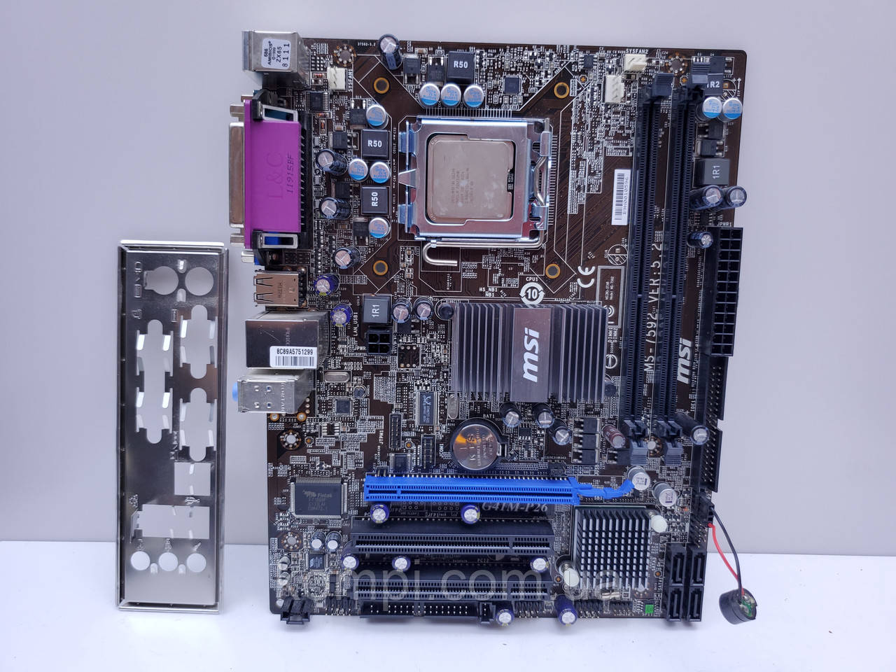 Материнська плата s775 MSI G41M-P26 (Socket 775,DDR3,QUAD,б/у)