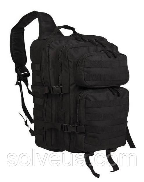 Рюкзак однолямковий MIL-TEC Assault 29 л чорний (14059202).solve, фото 1