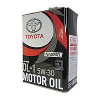 Моторное масло Toyota Diesel DL-1, 5W-30(Japan) (4л.)