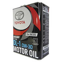 Моторное масло Toyota Diesel DL-1, 0W-30(Japan) (4л.)