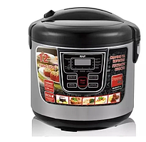 Багатофункціональна Мультиварка RAF-166B з антипригарною чашею 12 програм 6 л