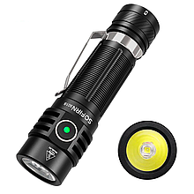 Ліхтарик Sofirn SC18 6500K SST40 IPX8 1800 Lumen black з акумулятором 18650 (1 х 3000мАг)