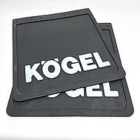 Брызговик резиновый с объемным рисунком KOGEL Передний 450х400мм черный
