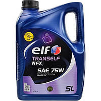 Трансмиссионное масло ELF TRANSELF NFX 75W (5л.)