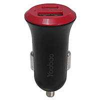 АЗУ Yoobao YBCCAR1 Car Charger (1 Micro USB)(1 USB)( 2 A) Black