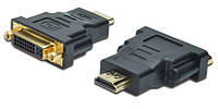 Digitus HDMI to DVI-I(24+5), black Baumar - То Что Нужно