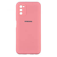 Чехол для Samsung A03s Full Case HQ with frame 164mm Цвет 12 Pink