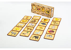 Дерев'яна головоломка "Свійські тварини" PuzzleOk 40 деталей