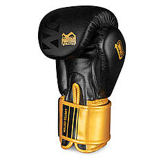 Боксерські рукавиці Phantom APEX Black/Gold 12 унцій, фото 4