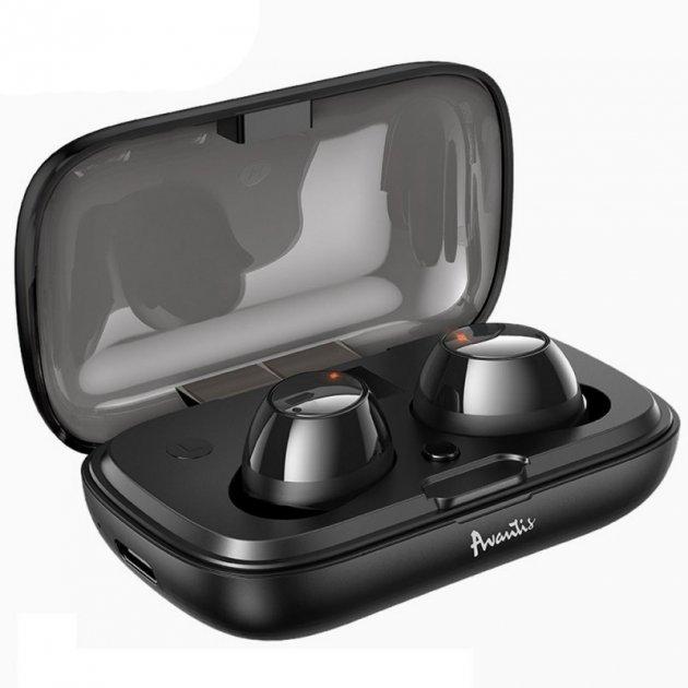 Bluetooth навушники Avantis A470 TWS- чорний