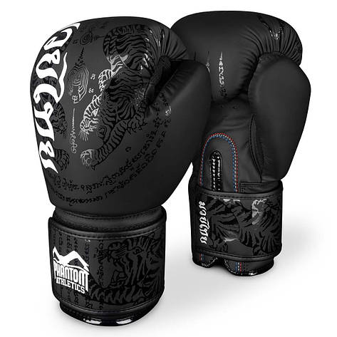 Боксерські рукавиці Phantom Muay Thai Black 10 унцій, фото 1