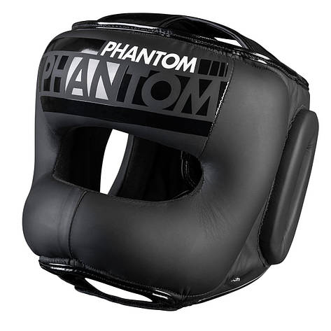 Боксерський шолом Phantom APEX Face Saver Black, фото 1