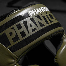 Боксерський шолом Phantom APEX Full Face Army Green, фото 5