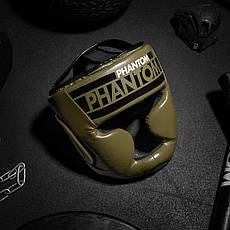 Боксерський шолом Phantom APEX Full Face Army Green, фото 6