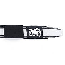 Бинти для боксу Phantom MT-Pro Black/White 450cm. (4.5м.), фото 3