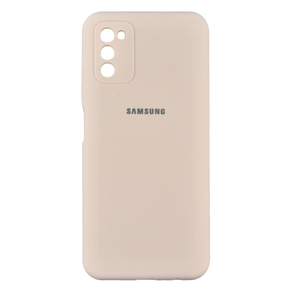 Чехол для Samsung A03s Full Case HQ with frame 164mm Цвет 19 Pink Sand - фото 1 - id-p1886189907