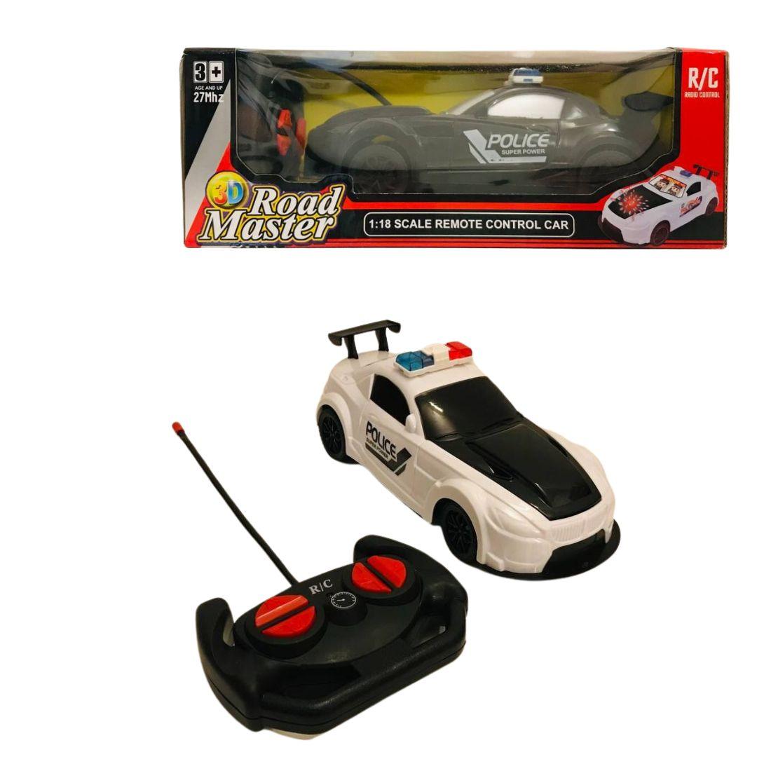 9904-5 Машина Поліція, 2 кольори, їздить по колу, світло, у коробці, фото 1