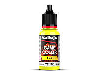 72103 NEW Vallejo Game Color Fluo: Fluorescent Yellow (18ml)