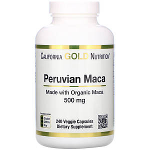 Peruvian Maca, 500 mg, 240 Veggie Capsules