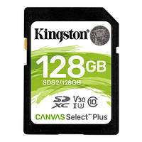 Kingston Canvas Select Plus SD[Карта памяти SD 128GB C10 UHS-I R100MB/s] Baumar - Время Покупать