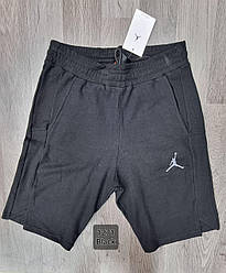 Чоловічі брендові спортивні шорти Jordan (Джордан), чоловічі повсякденні чорні. Чоловічі шорти