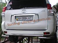 Захист заднього бампера труба з вигином D60 на Toyota Land Cruiser Prado 150 2009