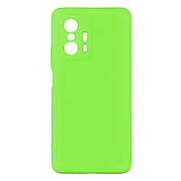 Чехол для Xiaomi 11T Full Case No Logo with frame Цвет 40 Shiny Green