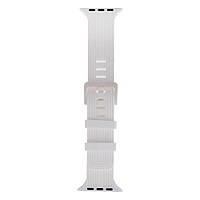 Ремешок для Apple Watch Band Silicone Shine 42/44/45/49 mm Цвет White