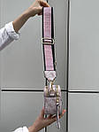 Жіноча подарункова сумка Guess The Snapshot Bag Light Pink (рожева) torba0181 стильна сумочка з екошкіри топ, фото 3