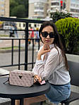 Жіноча подарункова сумка Guess The Snapshot Bag Light Pink (рожева) torba0181 стильна сумочка з екошкіри топ, фото 5