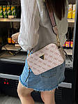 Жіноча подарункова сумка Guess The Snapshot Bag Light Pink (рожева) torba0181 стильна сумочка з екошкіри топ, фото 7