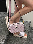 Жіноча подарункова сумка Guess The Snapshot Bag Light Pink (рожева) torba0181 стильна сумочка з екошкіри топ, фото 9