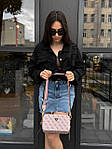 Жіноча подарункова сумка Guess The Snapshot Bag Light Pink (рожева) torba0181 стильна сумочка з екошкіри топ, фото 10
