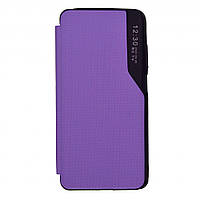 Чехол-книжка Business Fabric для Samsung A03s 2021 A037F Цвет 9, Purple