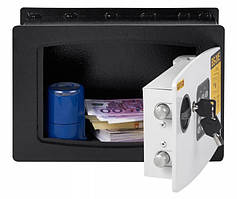 Сейф вбудований у стіну GÜTE BS-20E (ВxШxГ:210x310x158), сейф у стіну, сейф-мик, сейф для дому