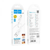 Кабель USB Hoco X87 Magic silicone Lightning Цвет Белый