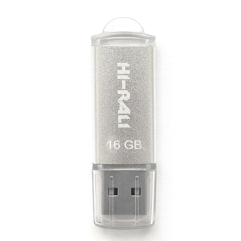 Накопитель USB Flash Drive Hi-Rali Rocket 16gb Цвет Стальной - фото 2 - id-p1886171887