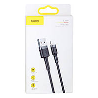 Кабель USB Baseus USB to Lightning 2A 3m CALKLF-R Цвет Серо-Чёрный, G1